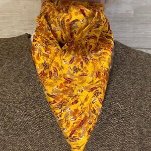 Classic Shaped Equestrian Stock Tie Floral